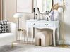 2 Drawer Console Table White KLAWOCK_840558