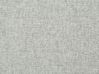 Cama continental gris claro/madera clara 160 x 200 cm DYNASTY_873542