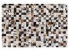 Dywan patchwork skórzany 140 x 200 cm wielokolorowy CERLI_743075
