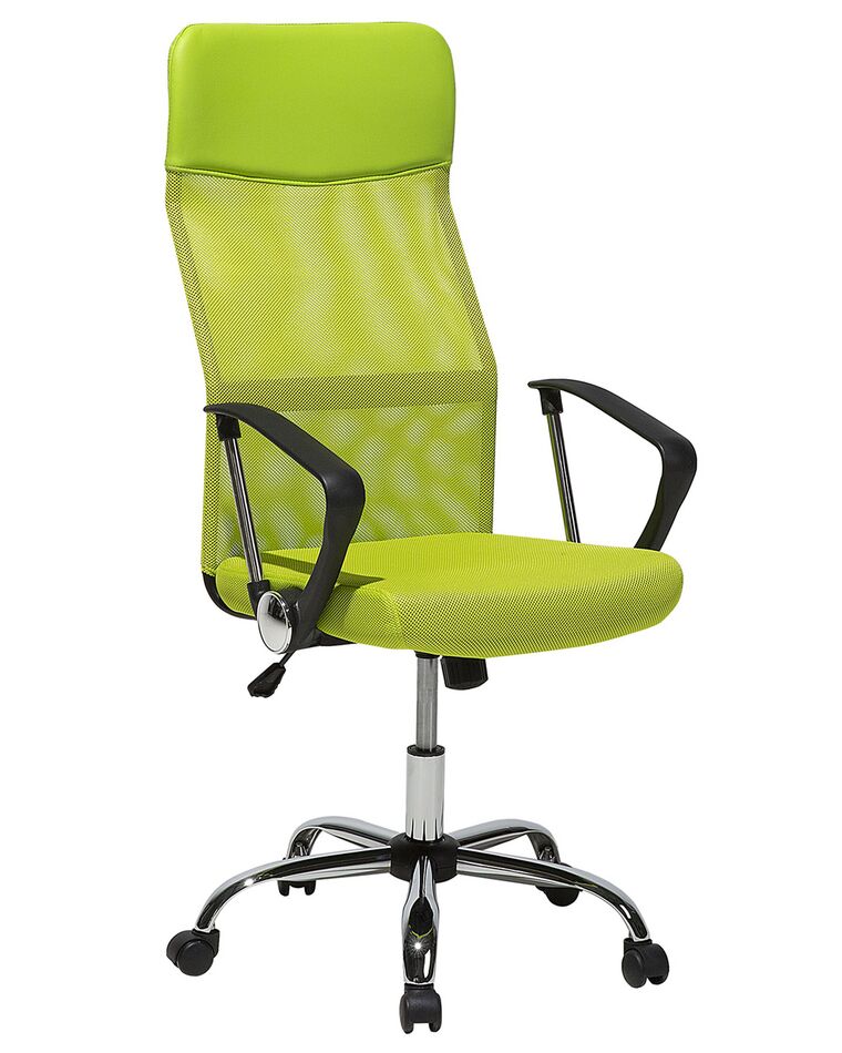 Krzesło biurowe regulowane zielone DESIGN_692322