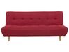 Fabric Sofa Bed Red ALSTEN_806963