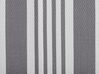 Tappeto da esterno grigio motivo a strisce 120 x 180 cm DELHI_766387
