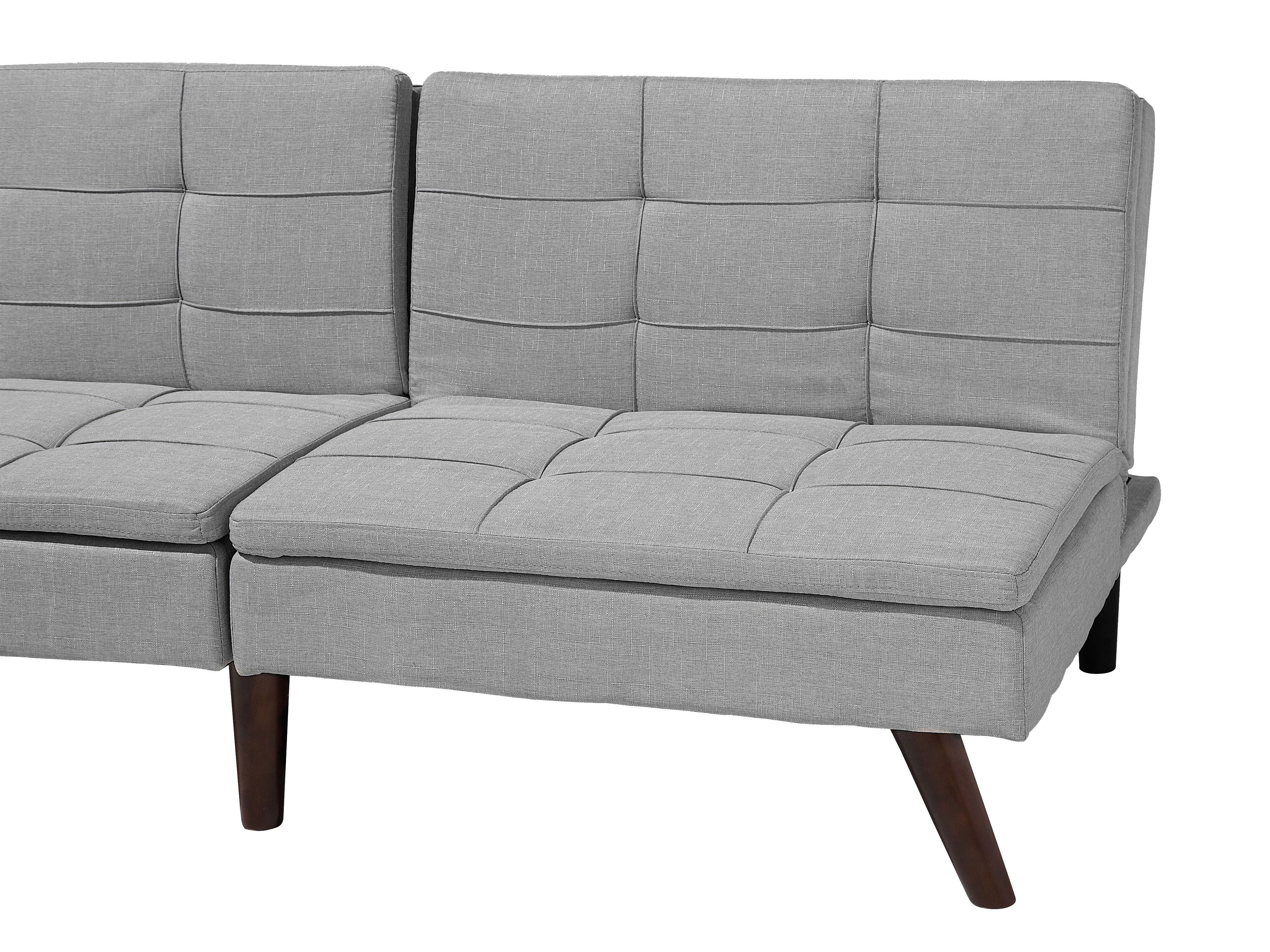 Sofa rozkładana jasnoszara RONNE