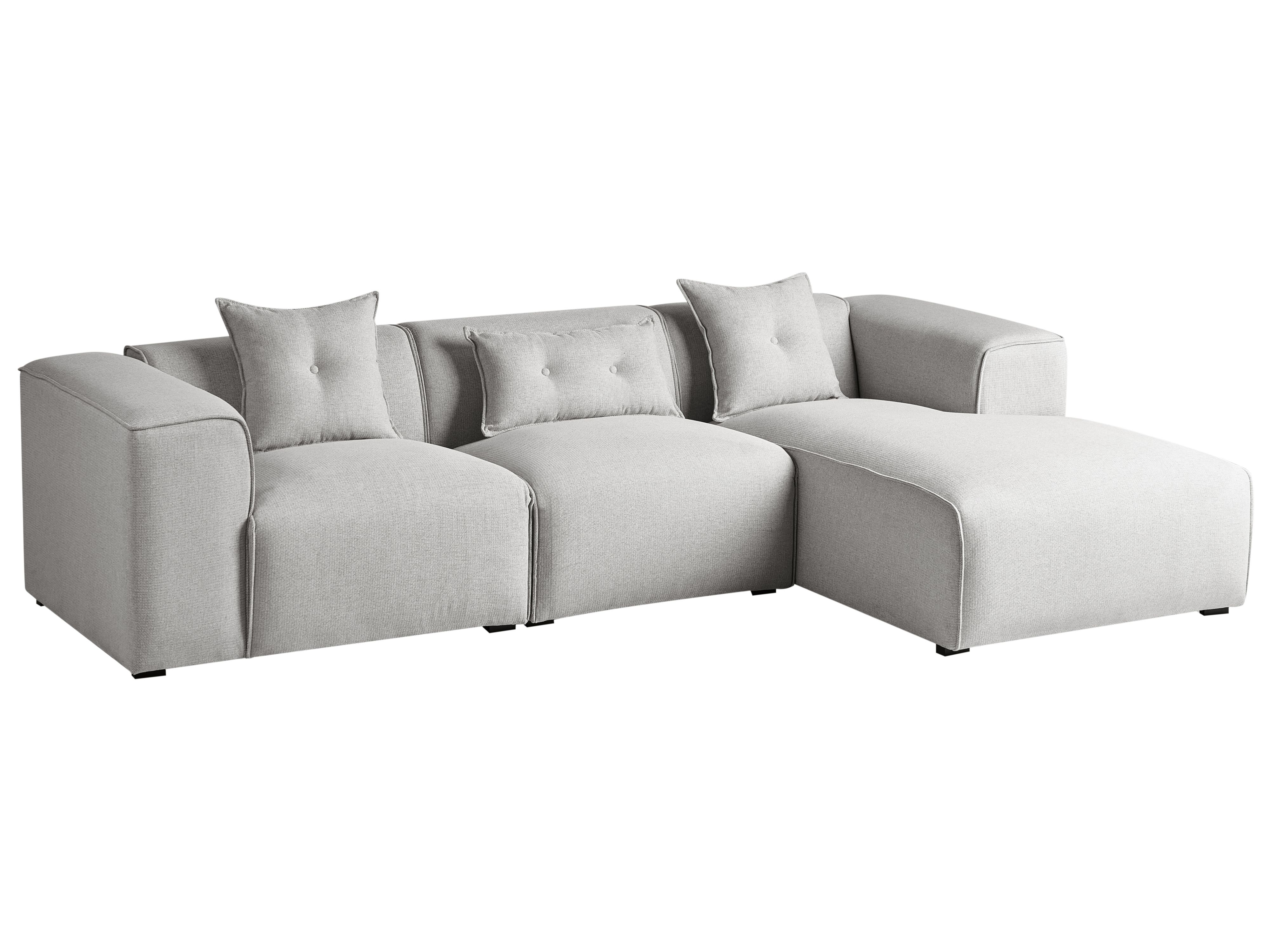 Narożnik lewostronny jasnoszary DOLVA