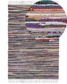 Tapis en coton multicolore clair 160 x 230 cm DANCA_530080