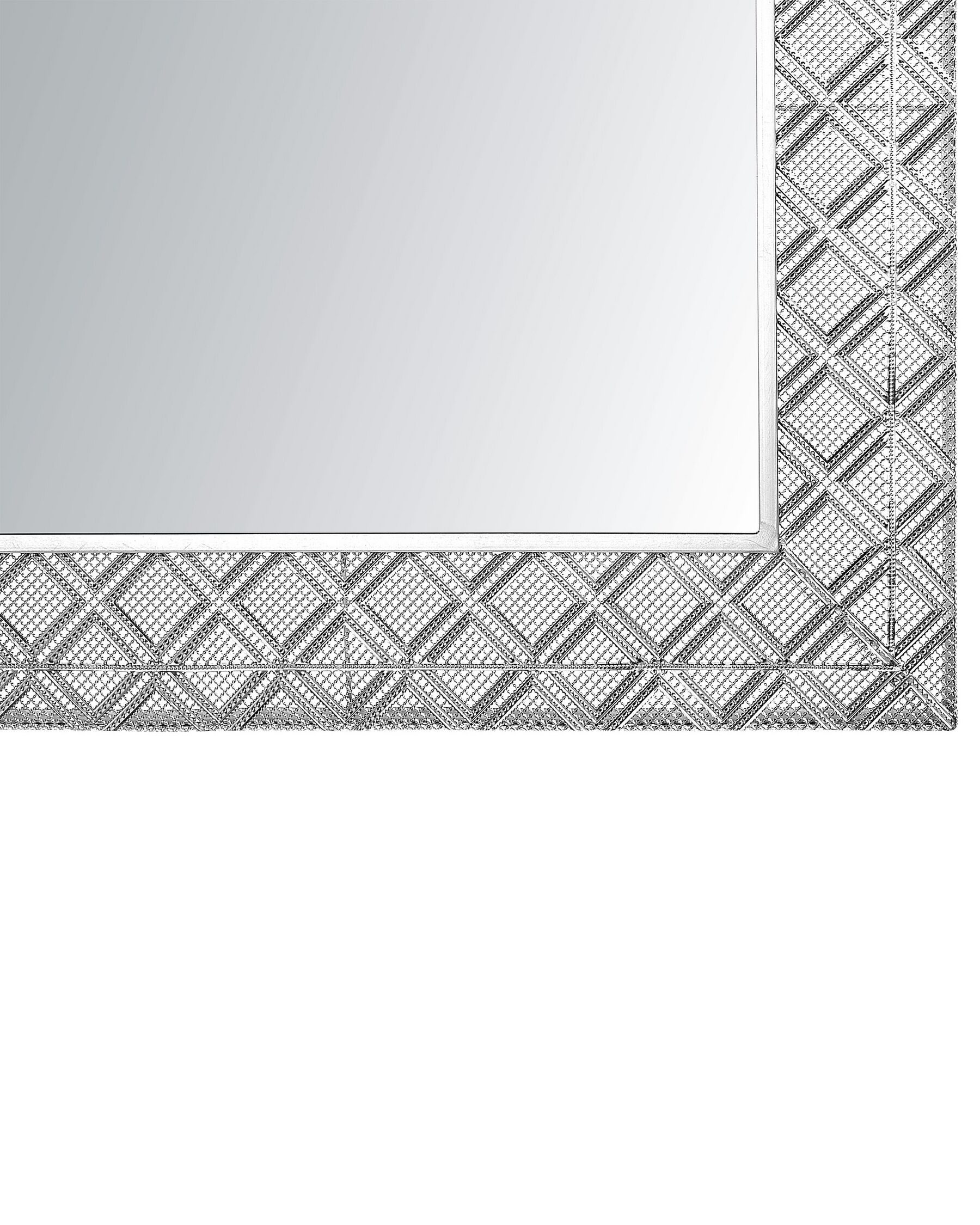 Wandspiegel silber quadratisch 80 x 80 cm EVETTES | Beliani.it