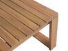 4-miestna záhradná súprava z certifikovaného akáciového dreva pravá svetlé drevo TIMOR_803227