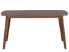 Jedálenský stôl 150 x 90 cm tmavé drevo IRIS_703108