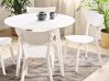 4 Seater Dining Set White ROXBY_792021