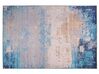 Dekoratív Kék Absztrakt Mintájú Szőnyeg 140 x 200 cm INEGOL_717029