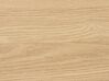 Szafka RTV jasne drewno z białym PALMER_823629