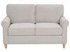 2 Seater Velvet Sofa Beige RONNEBY_767065