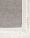 Tappeto shaggy bianco 80 x 150 cm EVREN_758810