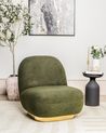 Fotel boucle zielony LOVIISA_899150