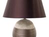 Tafellamp porselein bruin SADO_165090