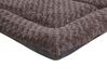 Fabric Dog Bed 90 x 70 cm Brown KARANTU_783467