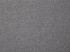 Cama continental de poliéster gris 180 x 200 cm SENATOR_705891