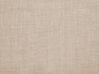 Letto sfoderabile in tessuto beige 180 x 200 cm FITOU_709817