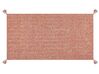 Bavlněný koberec 80 x 150 cm oranžový MUGLA_848799