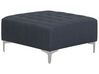 Sofá-cama em forma de U de 5 lugares em tecido cinzento escuro ABERDEEN_718880
