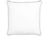 Set of 2 Microfibre Bed High Profile Pillow 80 x 80 cm PELISTER_898168