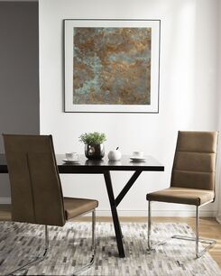 Tuoli keinonahka hiekanruskea 2 kpl ROCKFORD