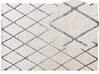 Teppich helles Beige/grau 160 x 230 cm Shaggy PENDIK_747671