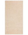 Tappeto shaggy beige chiaro 80 x 150 cm DEMRE_683493