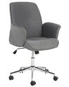 Swivel Office Chair Grey RAVISHING_834356