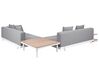5 Seater Sofa Set with Coffee Tables Grey MISSANELLO_910522