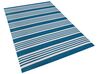 Tapete de exterior azul 120 x 180 cm ELURU_817123