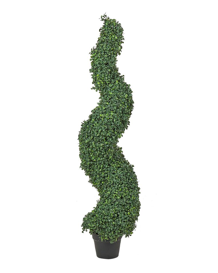 Artificial Potted Plant 120 cm BOXWOOD SPIRAL TREE_901101