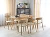 Extending Dining Table 120/150 x 75 cm Light Wood MADOX_879071