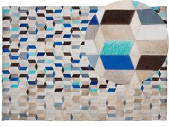 Matto nahka monivärinen 160 x 230 cm GIDIRLI Matto nahka monivärinen 160 x 230 cm GIDIRLI