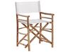 Bamboo Bistro Set Light Wood and Off-White MOLISE_809539