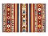 Alfombra kilim de lana multicolor 200 x 300 cm JRARAT_859486