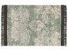 Tappeto viscosa verde e beige 160 x 230 cm AKARSU_837036