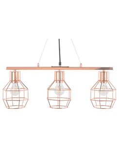 Riippuvalaisin 3 polttimoa metalli kupari ORNE