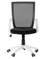 Krzesło biurowe regulowane czarne RELIEF_680315