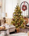 Vánoční stromek se světýlky 180 cm zelený FIDDLE_832243