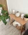 Console Table Light Wood TULARE_880923