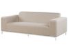 5 Seater Garden Sofa Set Beige with White ROVIGO_784666