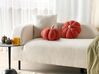 Set of 2 Boucle Cushions Pumpkin ⌀ 28 cm Orange MUNCHKIN_879519