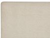 Boxspring stof beige 160 x 200 cm MINISTER_873591