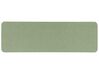 Painel divisor de secretária verde claro 130 x 40 cm WALLY_853134