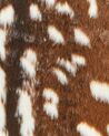 Alfombra de piel sintética marrón 150 x 200 cm KNOLL_913739