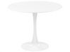 Spisebord ⌀ 90 cm svart hvit BOCA_858446