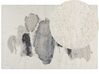 Tapis blanc et gris 200 x 300 cm MASIS_854501