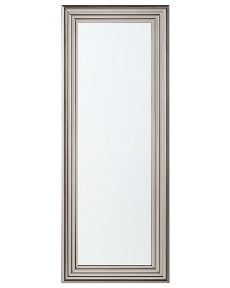 Specchio da parete in color argento 50 x 130 CHATAIN_712885