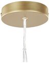 Lámpara de techo de metal dorado 115 cm BALAGAS_818276